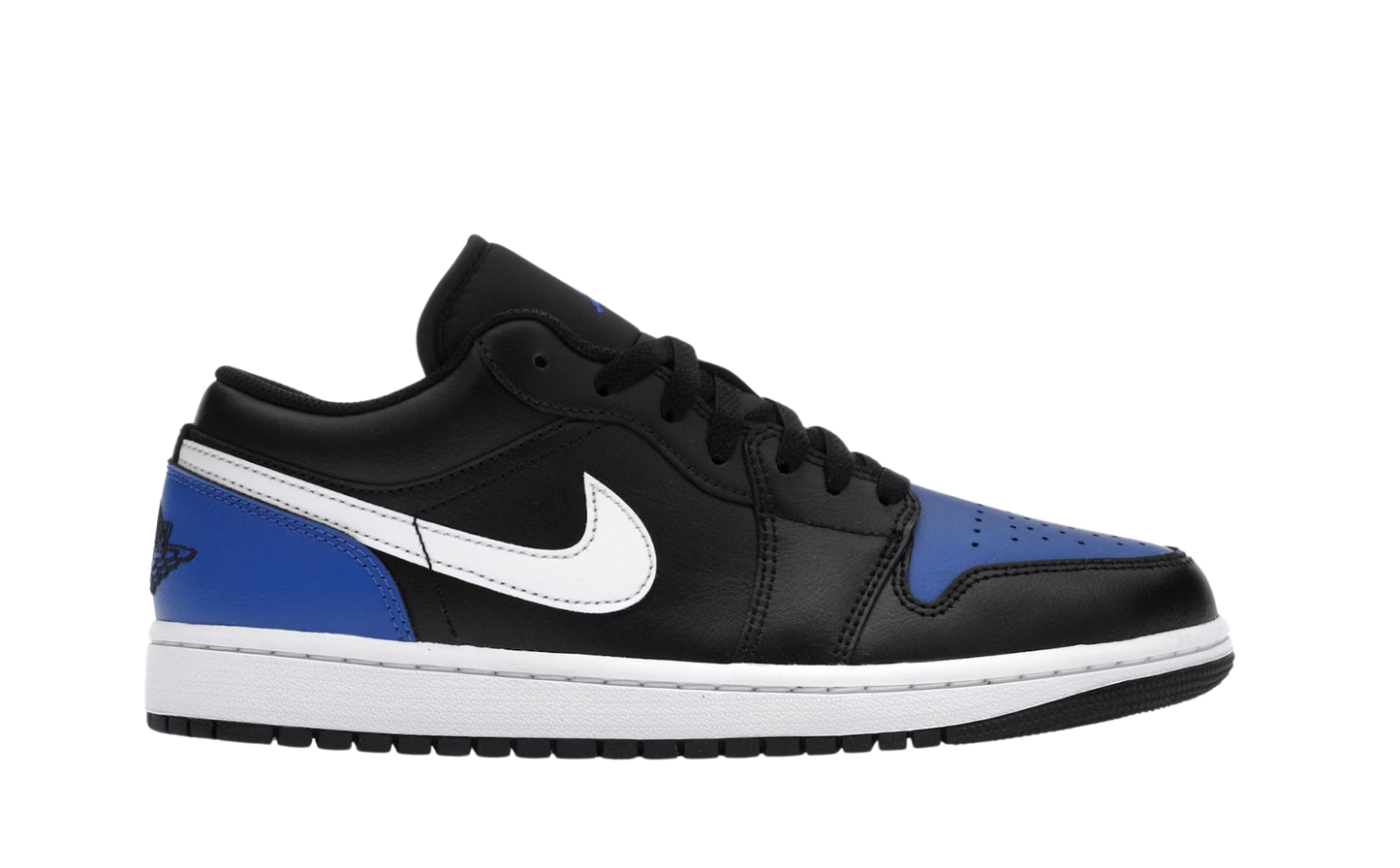Jordan 1 Low Black Royal Toe