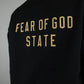 Fear of God Essentials Fleece Crewneck Black