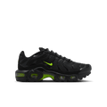 Nike Air Max Plus Older Kids' Shoes Black/Black/Volt Ice