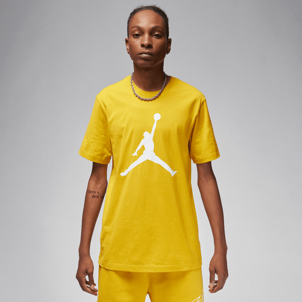 Jordan Jumpman Men's T-Shirt Yellow Ochre/White