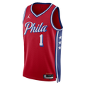 Nike Harden Philadelphia 76ers NBA Statement Jersey Red