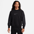 Nike Standard Issue Men's Basketball Crew-Neck Sweatshirt Black/Anthracite