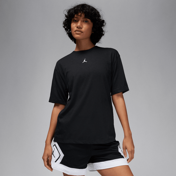 Jordan Sport Women's Diamond Short-Sleeve Top Black/White