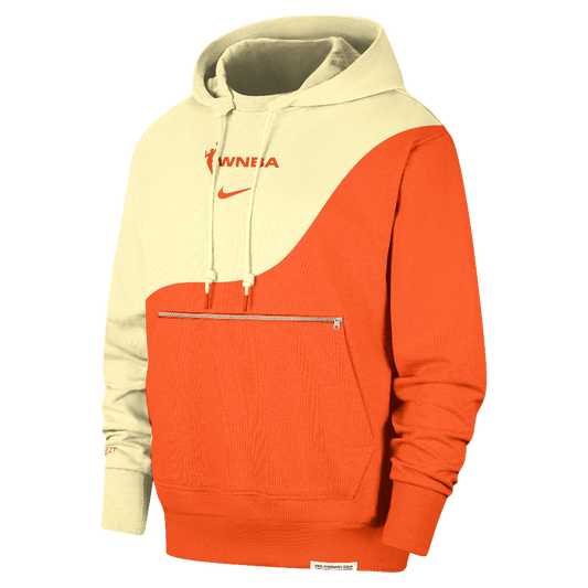 Team 13 Standard Issue Nike WNBA Basketball Hoodie Alabaster/Brilliant Orange/Pale Ivory/Brilliant Orange