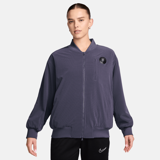 Sabrina Reversible Basketball Jacket Dark Raisin/Light Violet Ore/Washed Coral