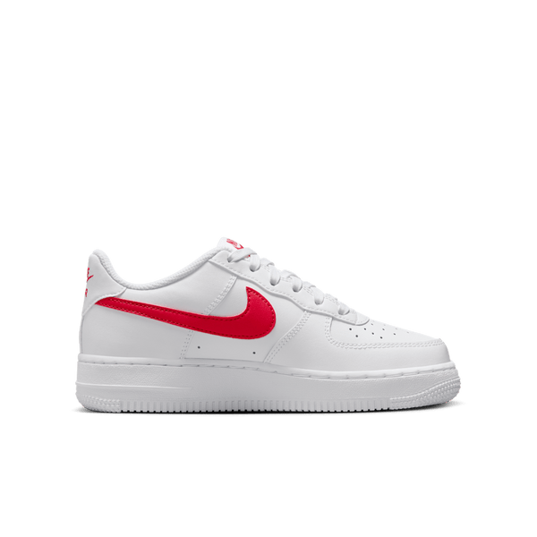 Nike Air Force 1 LV8 White University Red (GS)