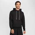 Nike Standard Issue Men's Dri-FIT Pullover Basketball Hoodie Black/Pale Ivory