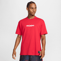 Nike Men's Max90 Basketball T-Shirt University Red