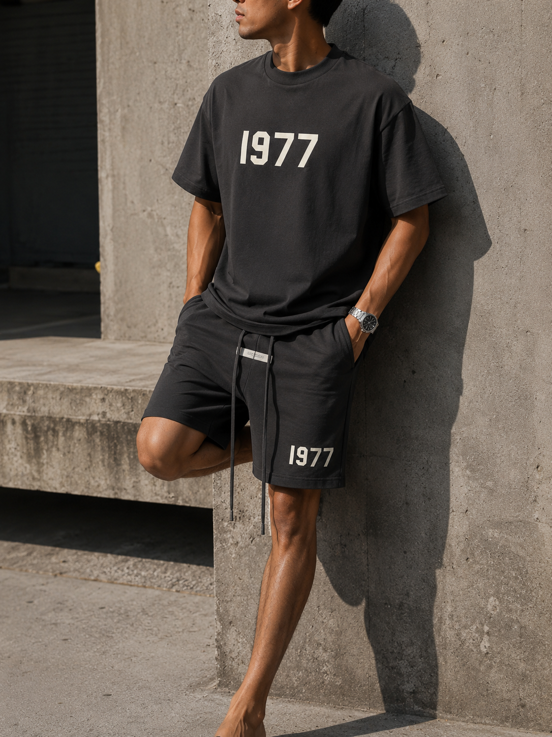 Fear of God Essentials 1977 'Iron' summer set