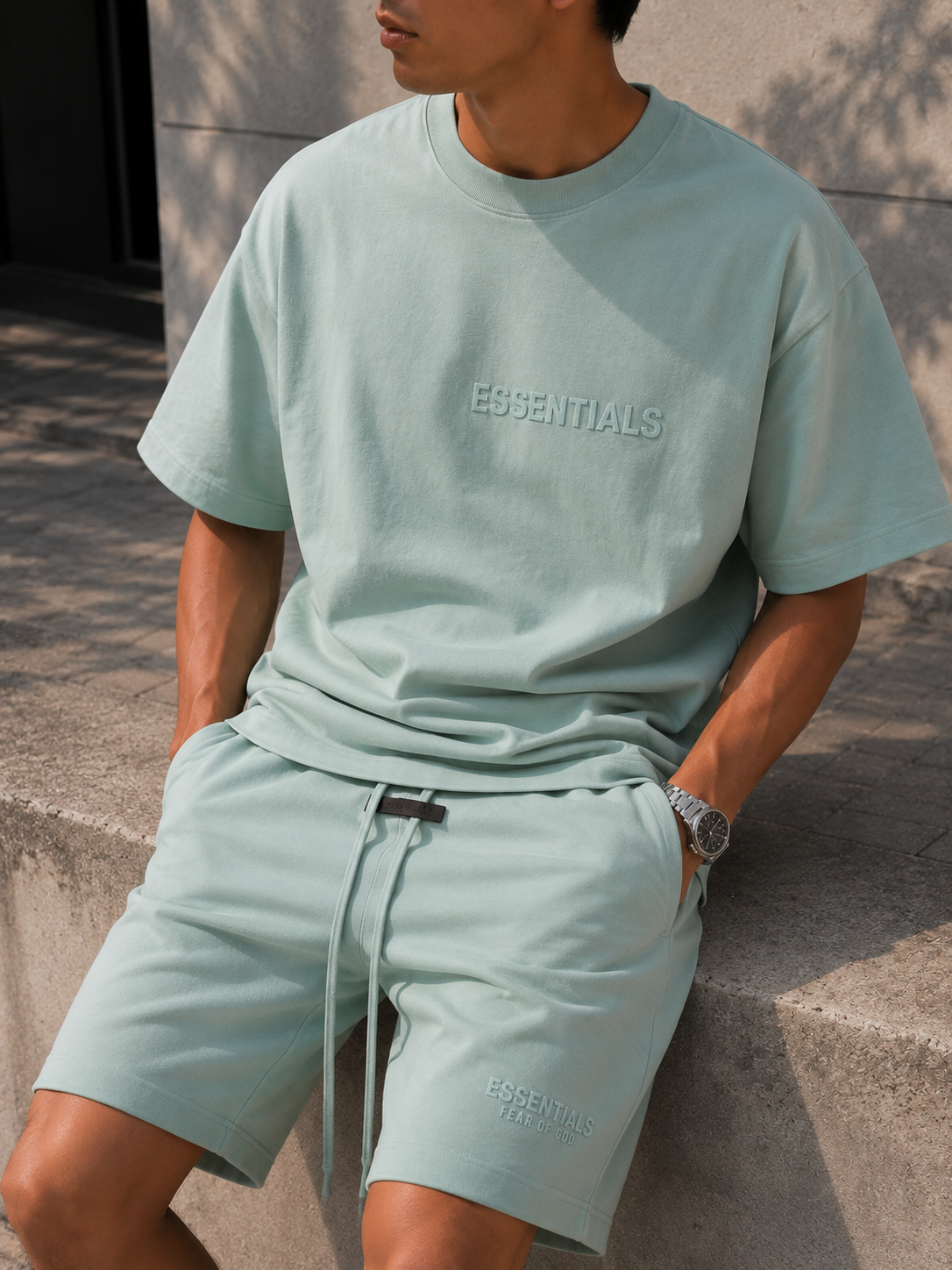 Fear of God Essentials 'Sycamore' summer set