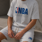 Fear of God Essentials x NBA 'Light Heather' summer set