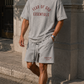 Fear of God Essentials Summer Set FW24 Dark Heather