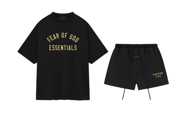 Fear of God Essentials Summer Set FW24 Black Yellow