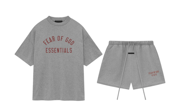 Fear of God Essentials Summer Set FW24 Dark Heather