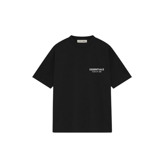 Fear of God Essentials 'jet black' T-shirt