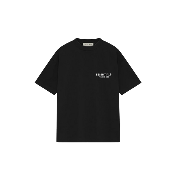 Fear of God Essentials 'jet black' T-shirt