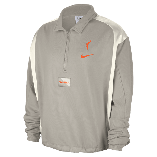 Team 13 Women's Nike WNBA Fleece Top College Grey/Phantom/Brilliant Orange