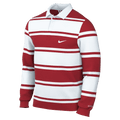 Supreme Nike Stripe Rugby Red