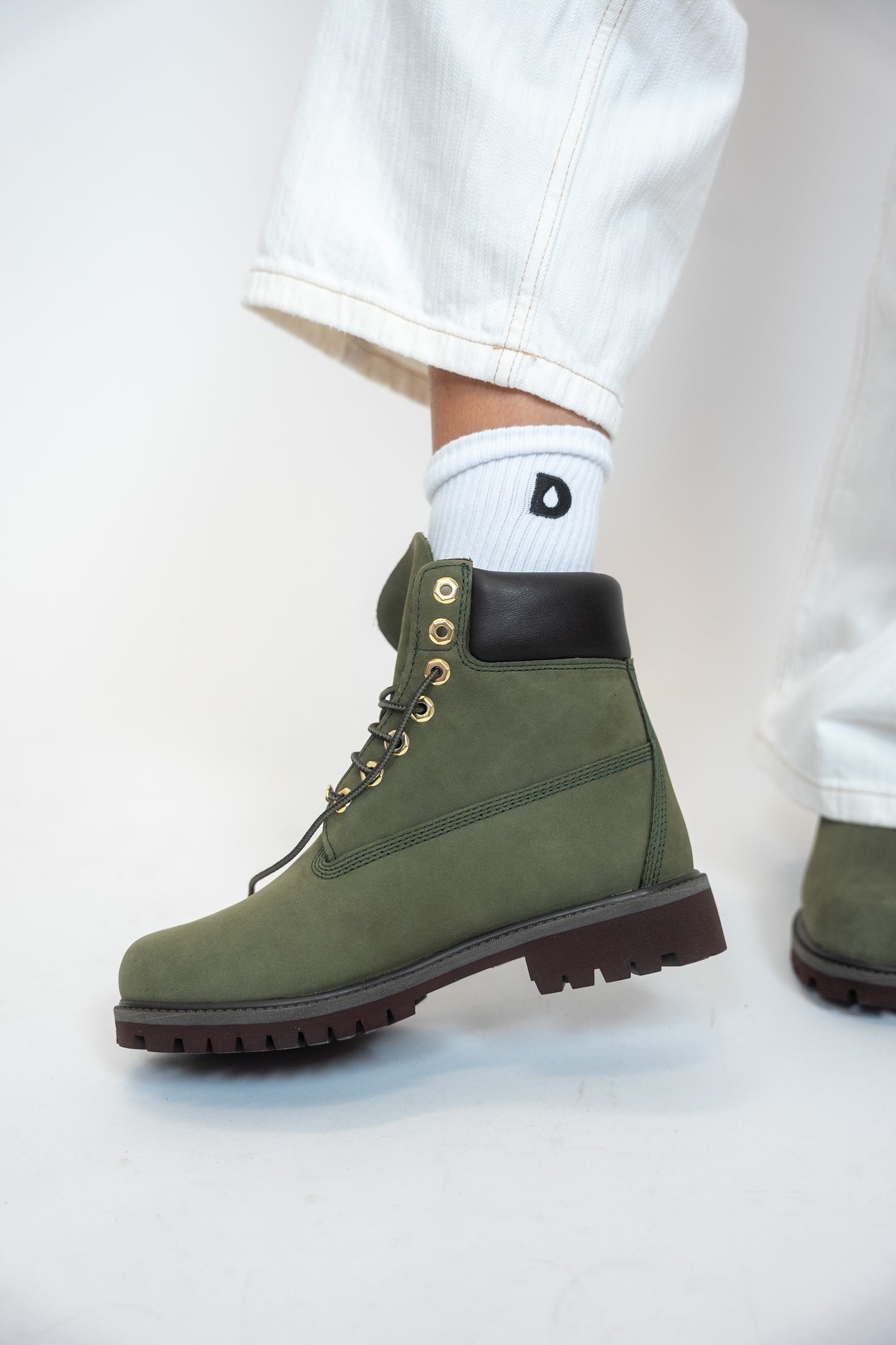 Timberland Premium 6in Waterproof Dark Green