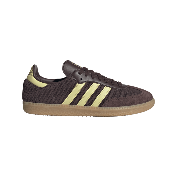 adidas Samba OG Shadow Brown Powder Yellow (Women's)