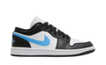 Jordan 1 Low Black University Blue White