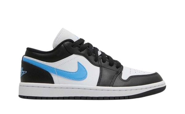Jordan 1 Low Black University Blue White