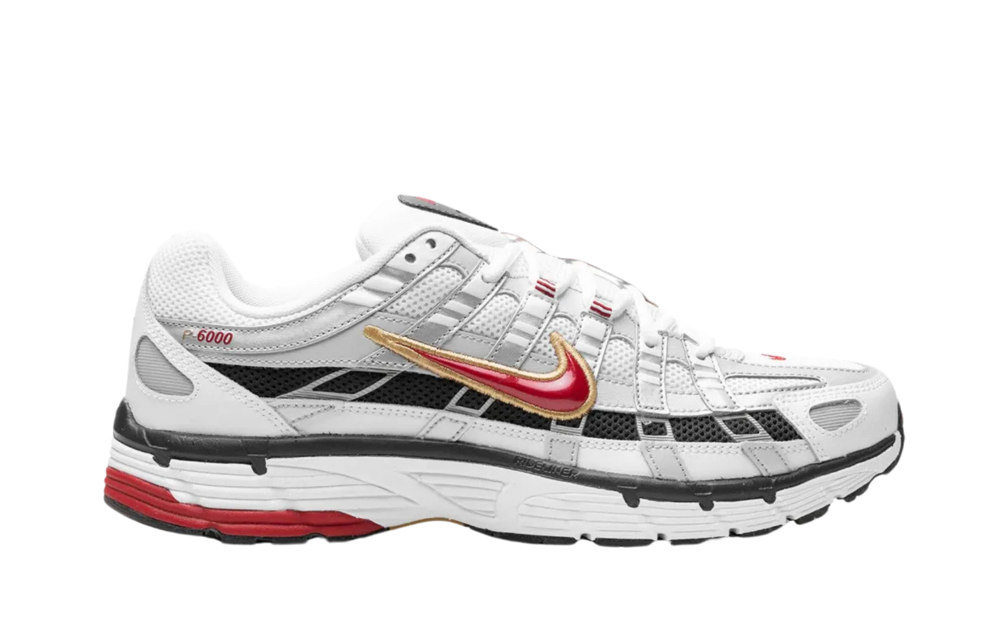 Nike P-6000 Platinum Varsity Red