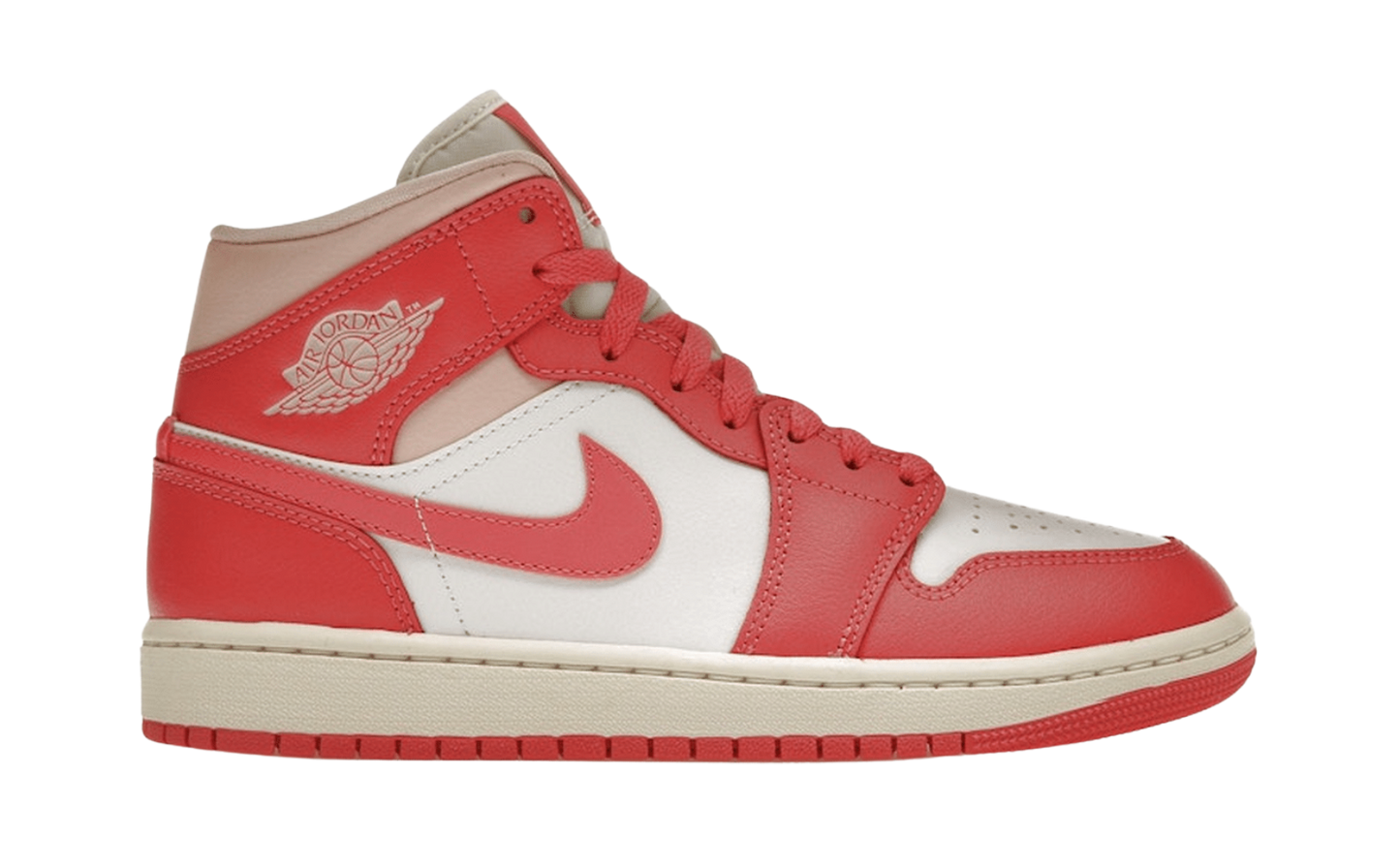Jordan 1 Mid Strawberries and Cream