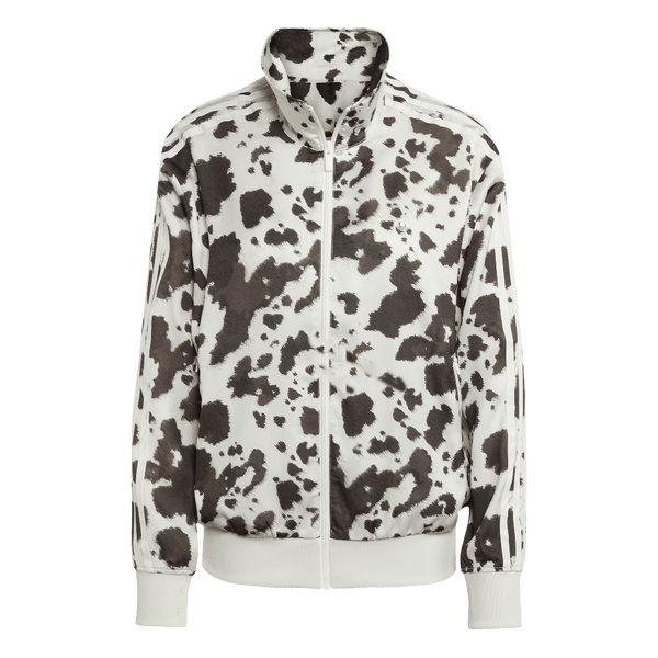 adidas Originals Satin Cow Print Track Top