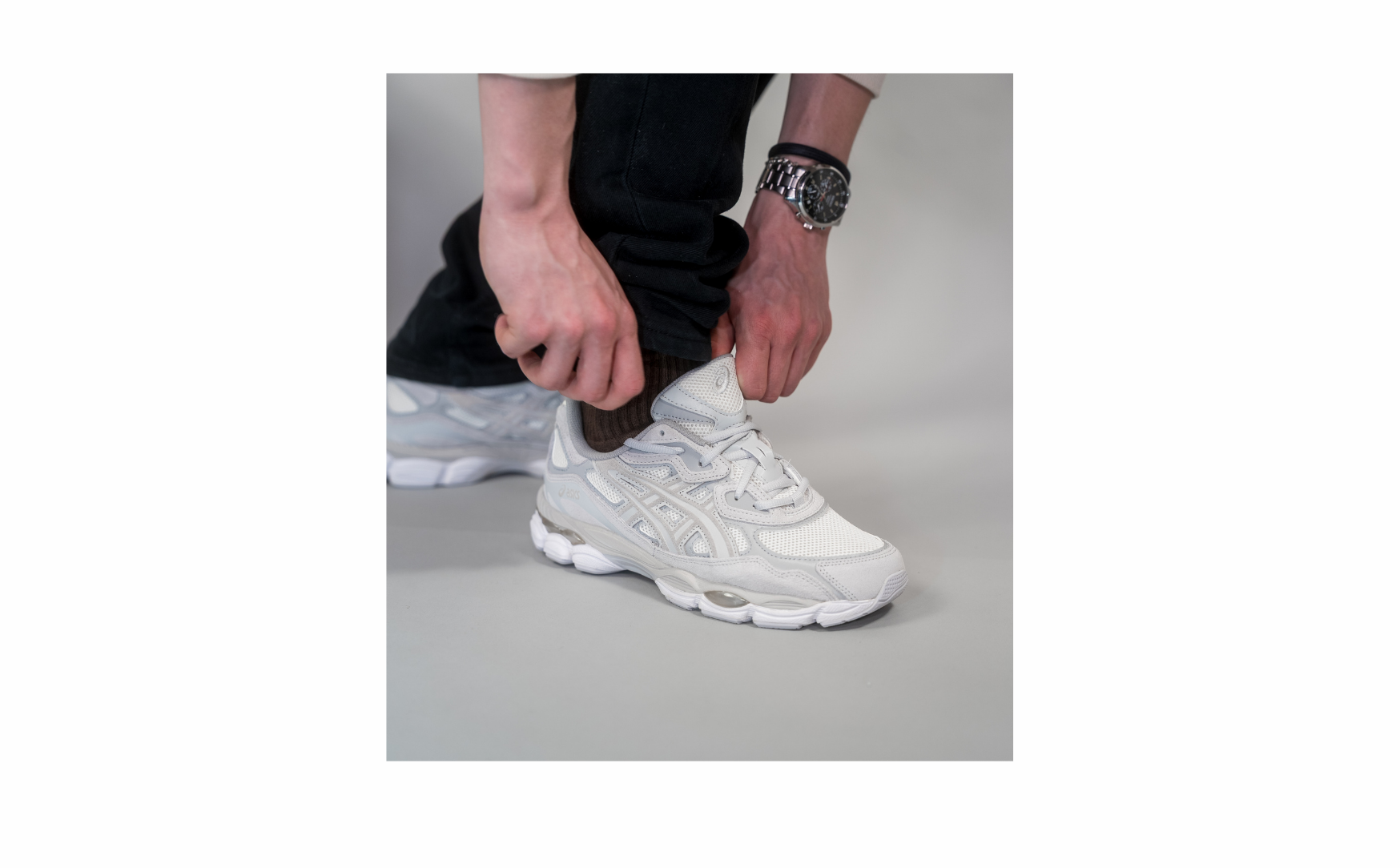ASICS Gel-NYC Cream Cloud Grey