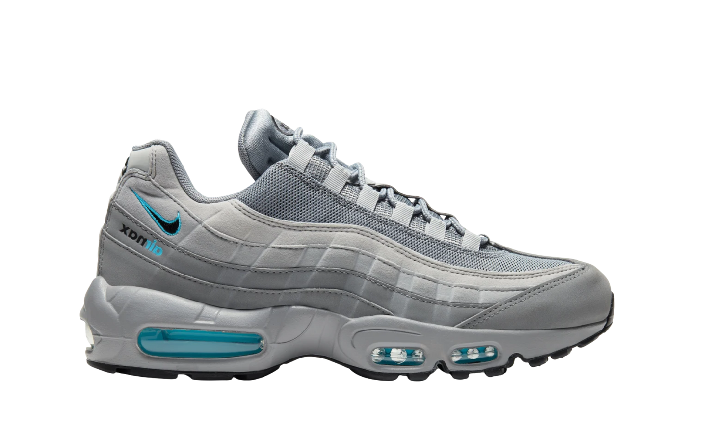 Nike Air Max 95 Retro Logo Grey Aqua