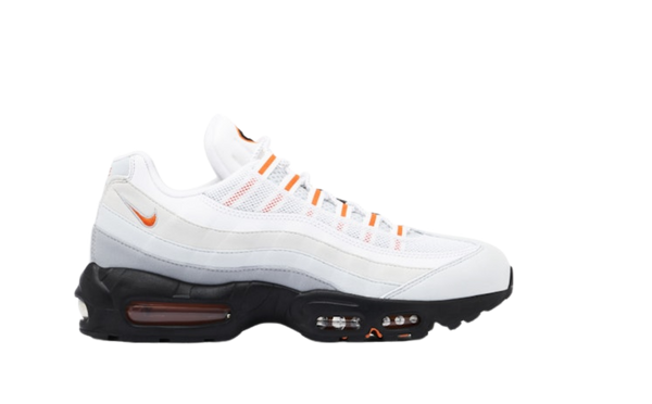 Nike Air Max 95 Wolf Grey Safety Orange Pure Platinum