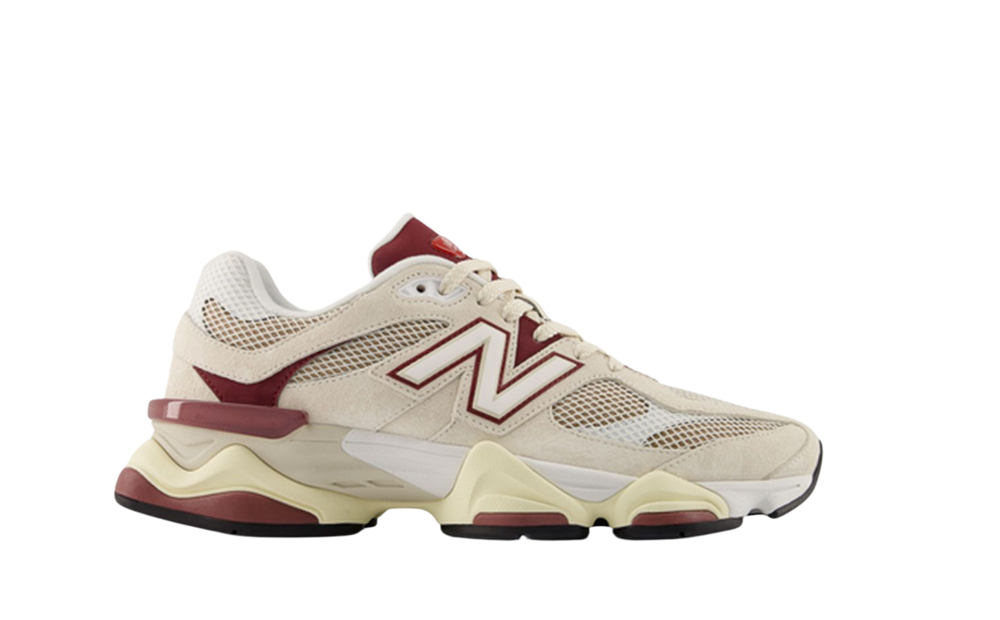 New Balance 9060 Linen Burgundy