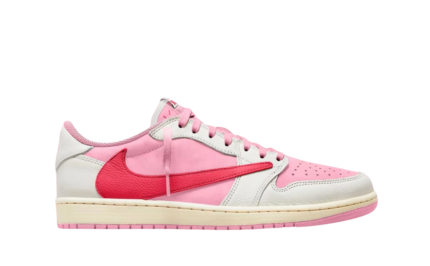 Travis Scott x Air Jordan 1 Low OG SP Sail Tropical Pink