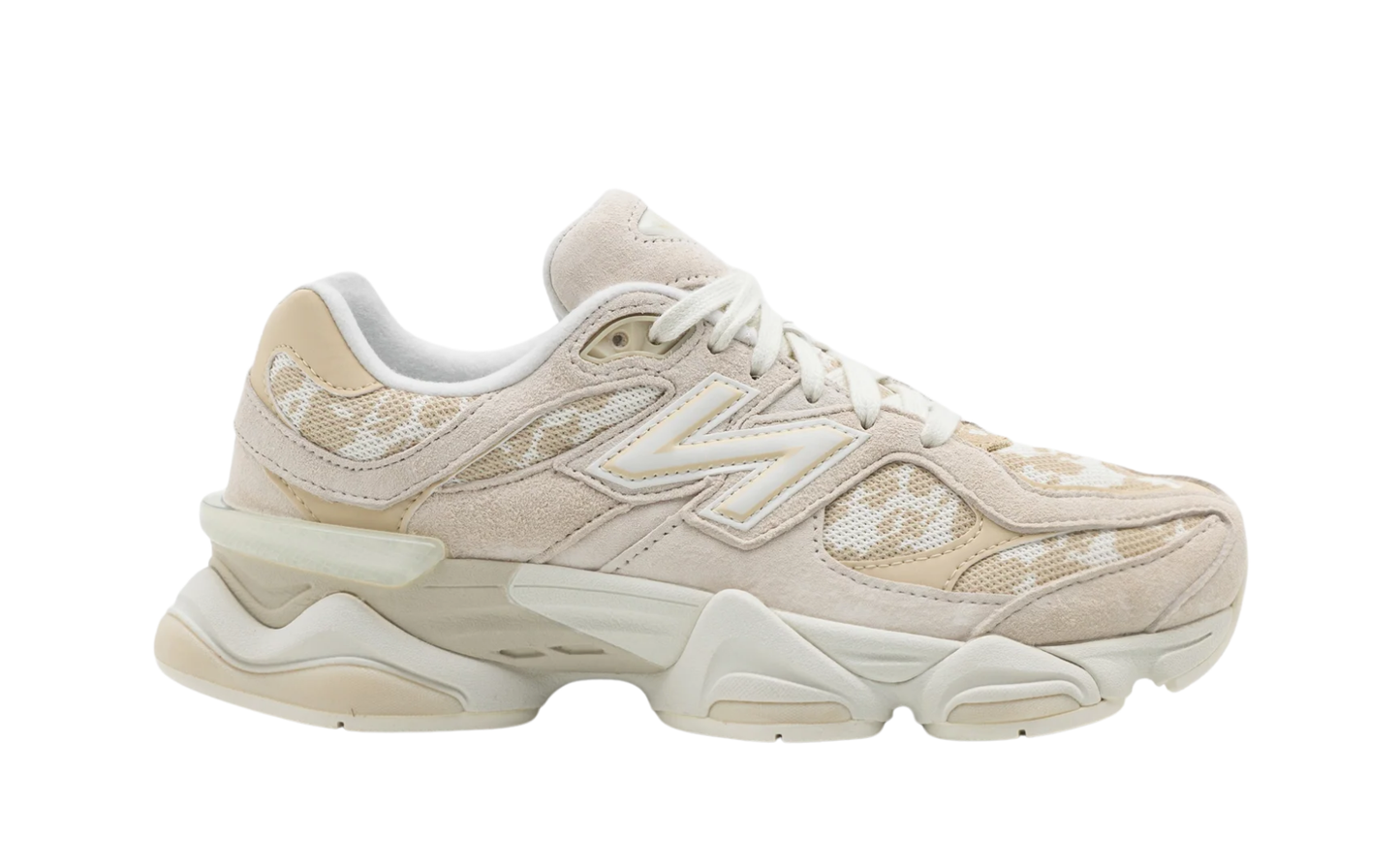 New Balance 9060 Cream Leopard