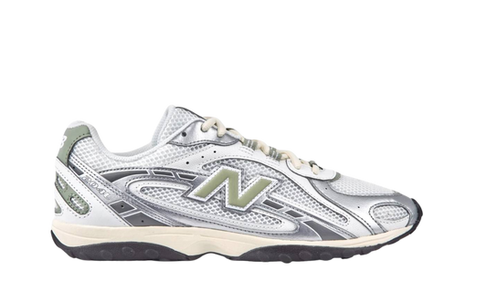 New Balance 204L Silver Metallic Sage Green