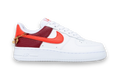 Nike Air Force 1 Low '07 White Light Crimson Gold Charm Bracelet (Women's)