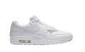 Air Max 1 White Silver Leather