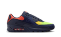 Nike Air Max 90 Blackened Blue Lemon Venom Hyper Crimson Gradient