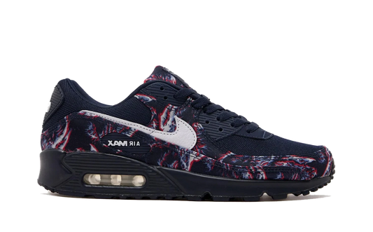 Nike Air Max 90 Premium Printed Canvas Blue