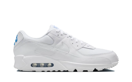 Nike Air Max 90 White Blue Crystal