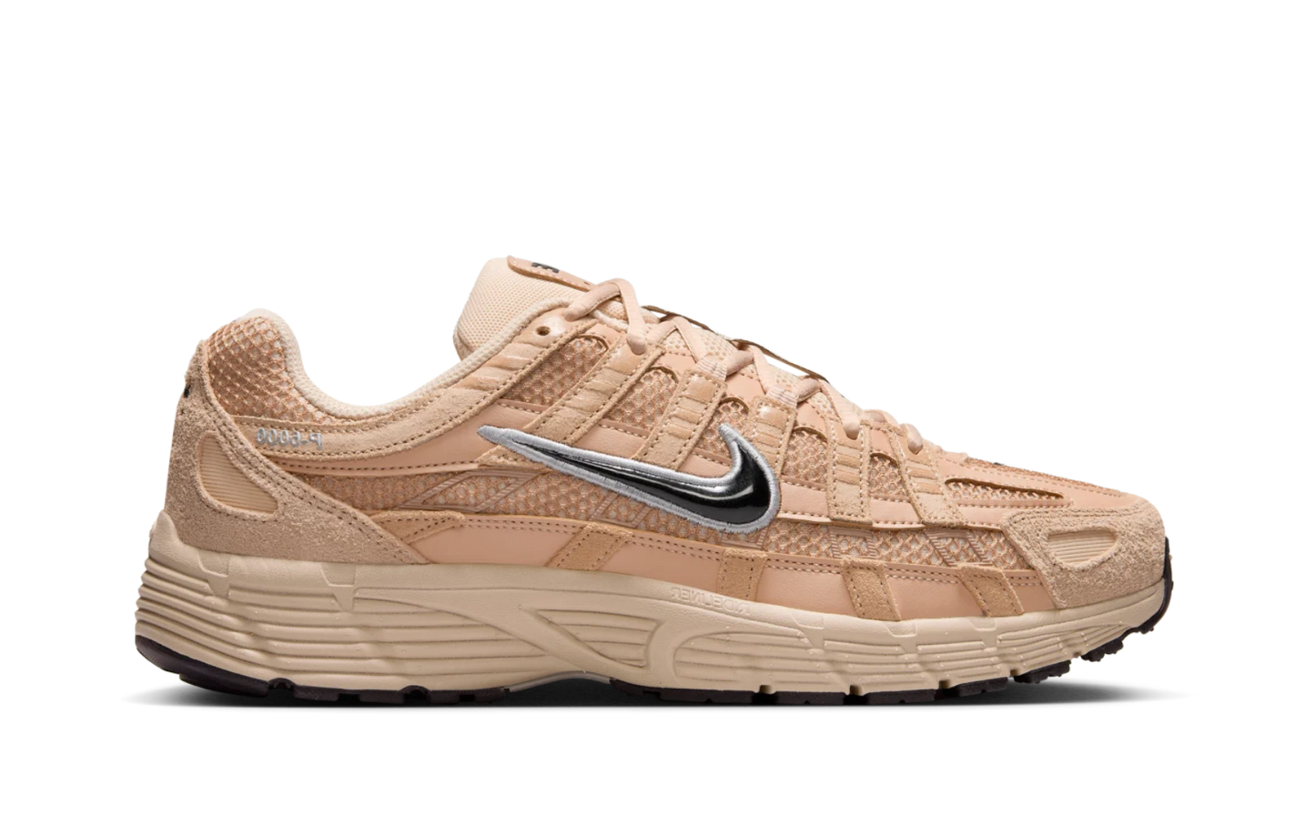 Nike P-6000 SE Hemp Sanddrift Metallic Silver Black