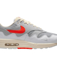 Patta x Nike Air Max 1 ’87 'White & Hyper Crimson'