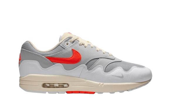 Patta x Nike Air Max 1 ’87 'White & Hyper Crimson'