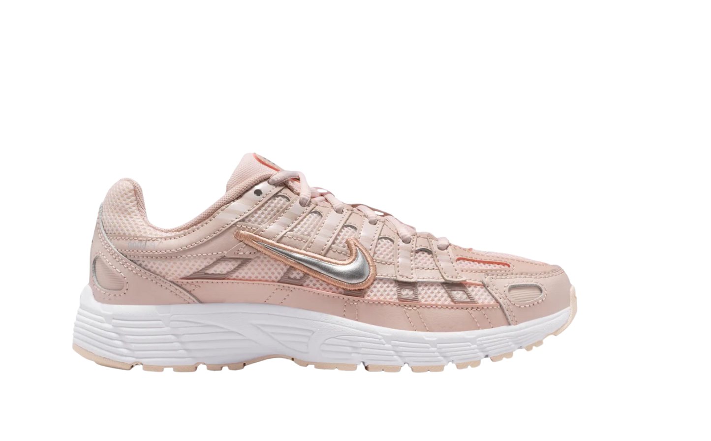 Nike P-6000 Light Soft Pink Metallic Silver (GS)