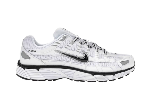 Nike P-6000 White Metallic Silver (GS)