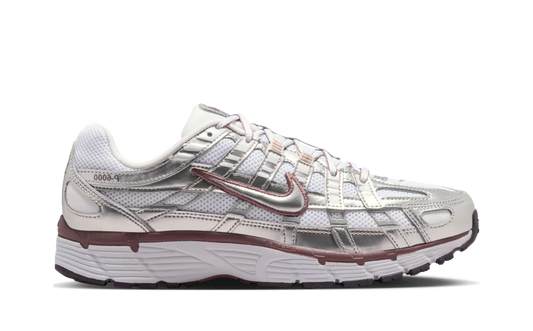 Nike P-6000 White Metallic Silver Tattoo (W)
