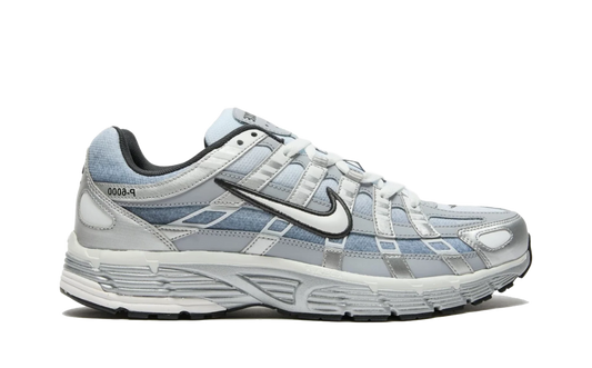 Nike P-6000 "Metallic Silver Summit White-Wolf Grey"