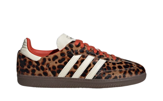 Adidas Samba OG Preloved Red Leopard