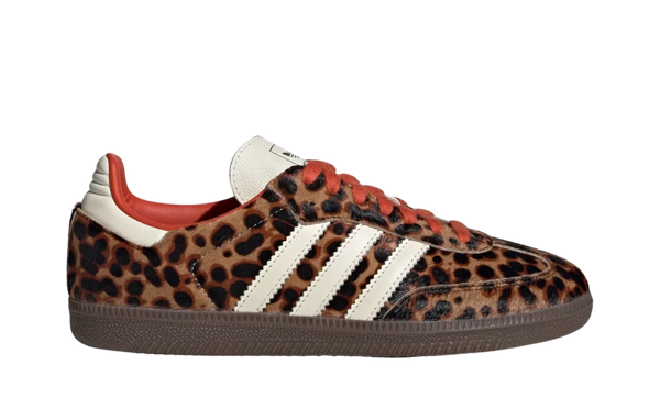 Adidas Samba OG Preloved Red Leopard